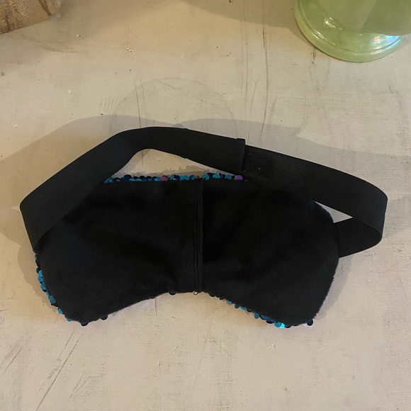 NWOT Purple/Blue Sequin Colour Changing Sleep/Relaxation Mask - Picture 5 of 5